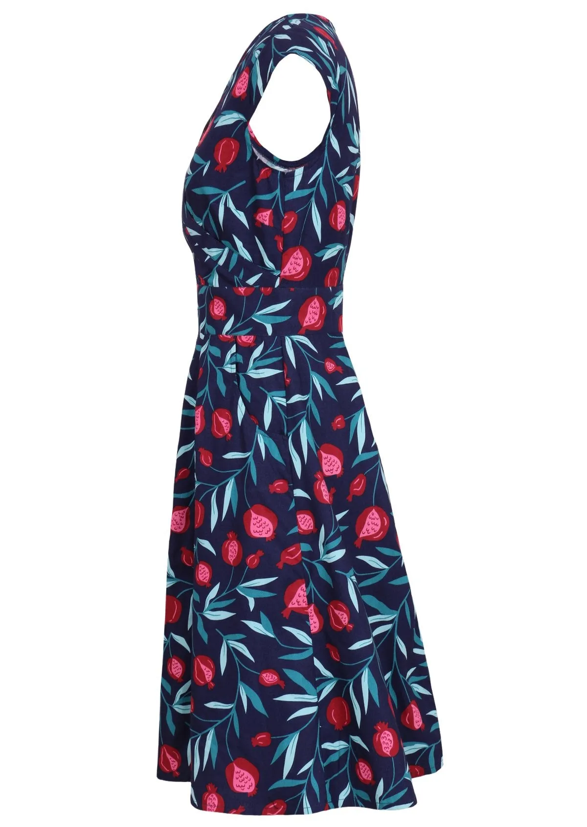 Alice Dress Pomegranate