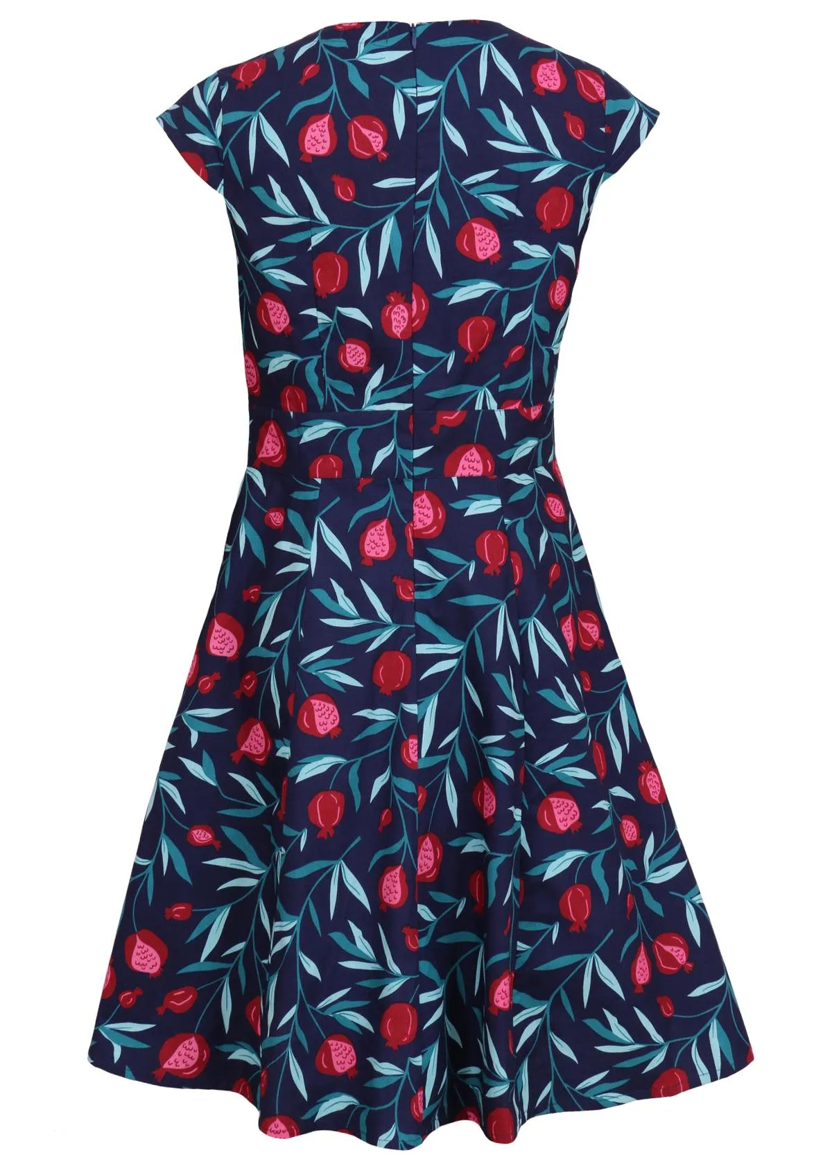 Alice Dress Pomegranate