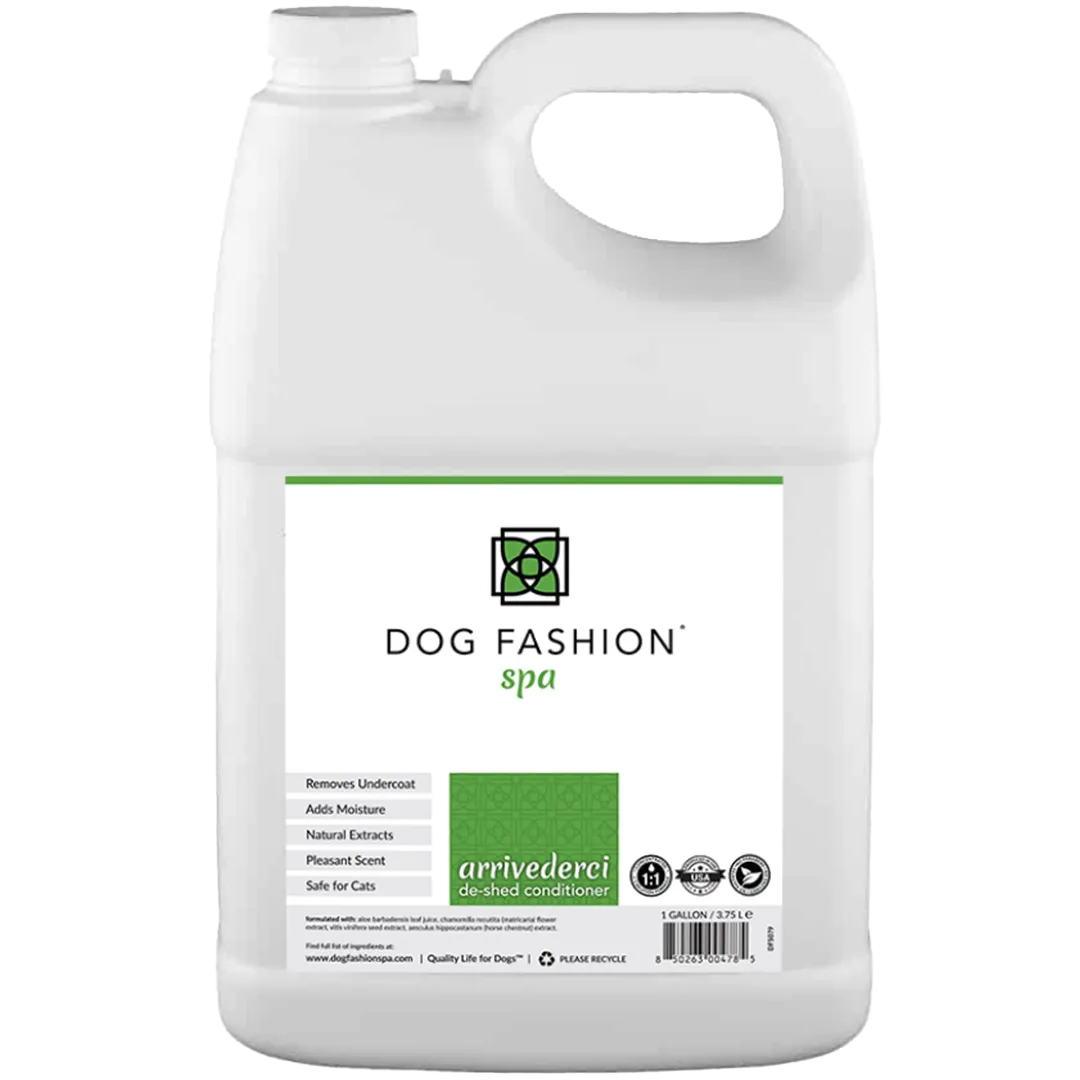 Arrivederci De-Shedding Conditioner Gallon by Dog Fashion Spa