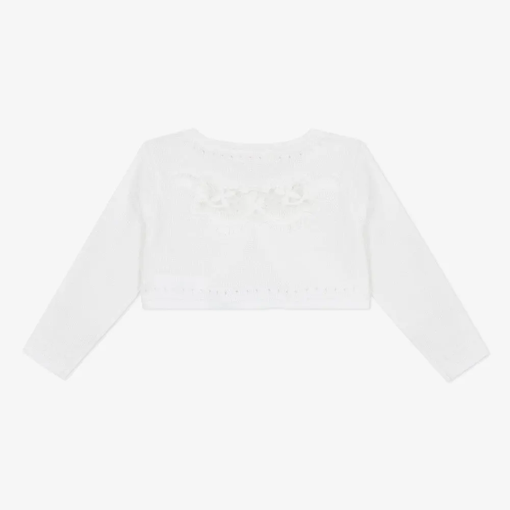 Baby girl chic cropped cardigan