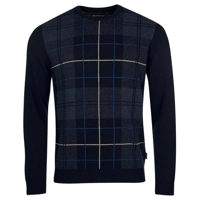 Barbour Coldwater Mens Merino Crew Neck Jumper - Midnight