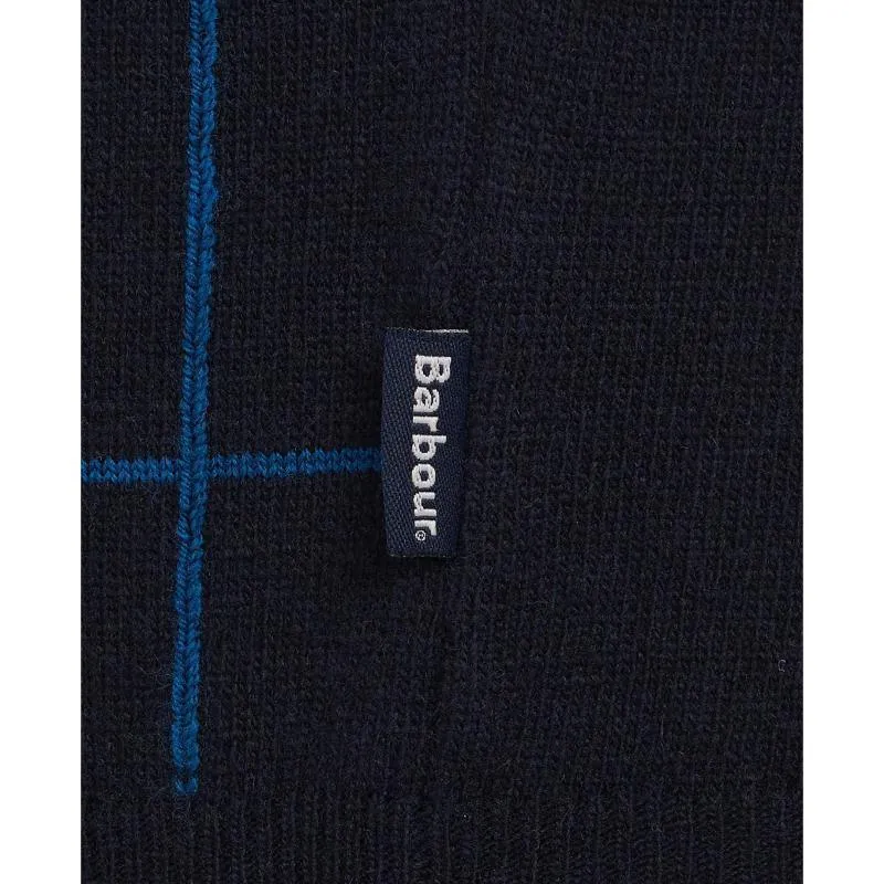 Barbour Coldwater Mens Merino Crew Neck Jumper - Midnight