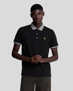 Branded Tipped Polo Shirt