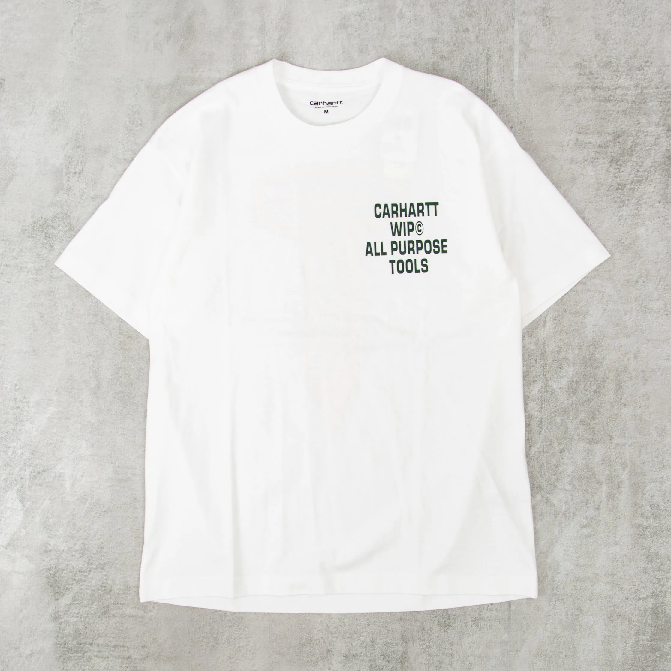 Carhartt WIP Cross Screw Tee - White