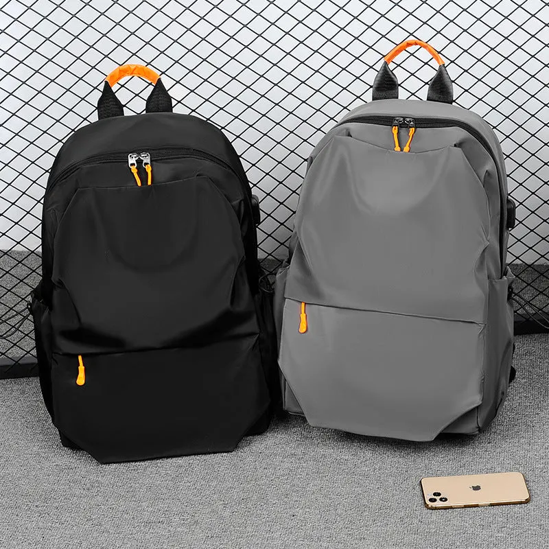 Casual Versatile Short Distance Travel Backpack Large Capacity Simple Wear-Resistant Backpack Business Commute Laptop Bag