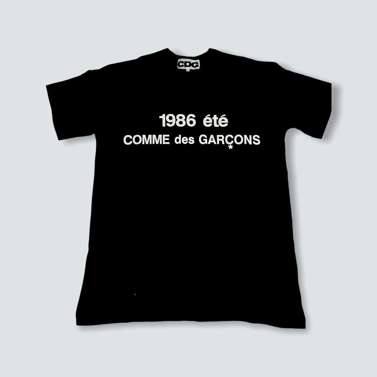 CDG ‘1986 COMME des GARCONS Tee TSHIRT (L)