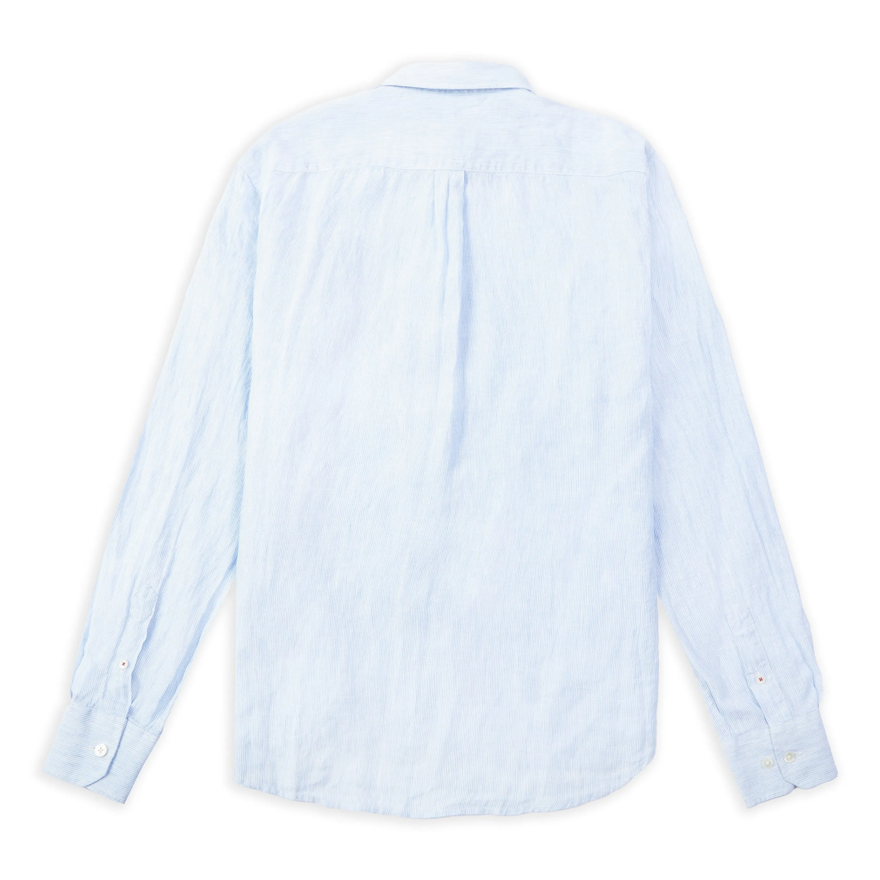 Classic Linen Hythe Shirt - Sky Fancy