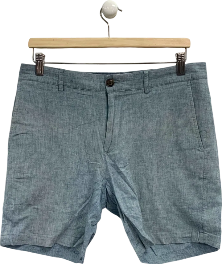 Club Monaco Blue Baxter Fit Shorts W30