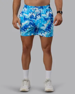 Daily 5" Swim Shorts - React Blue-Cockatoo