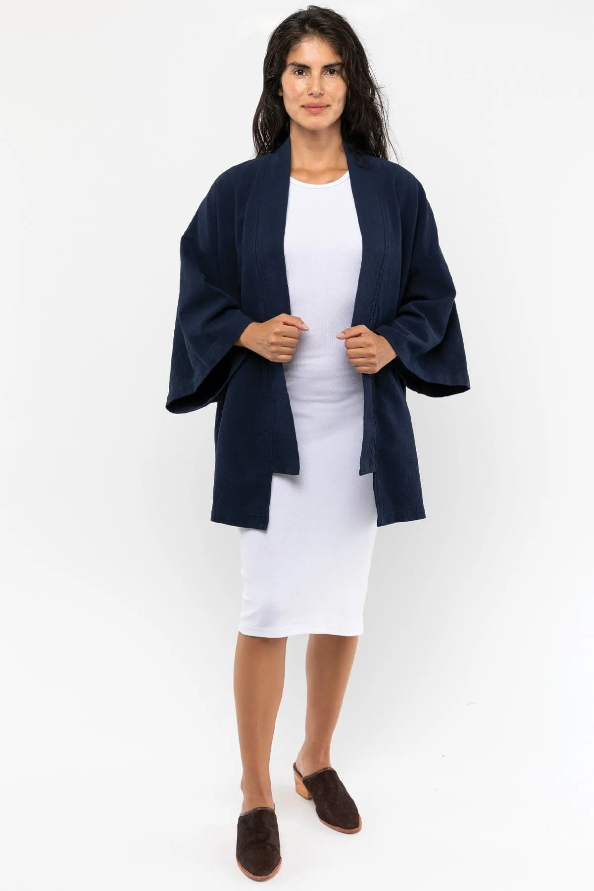 DCT01GD - Double Style Textile Mid Length Kimono