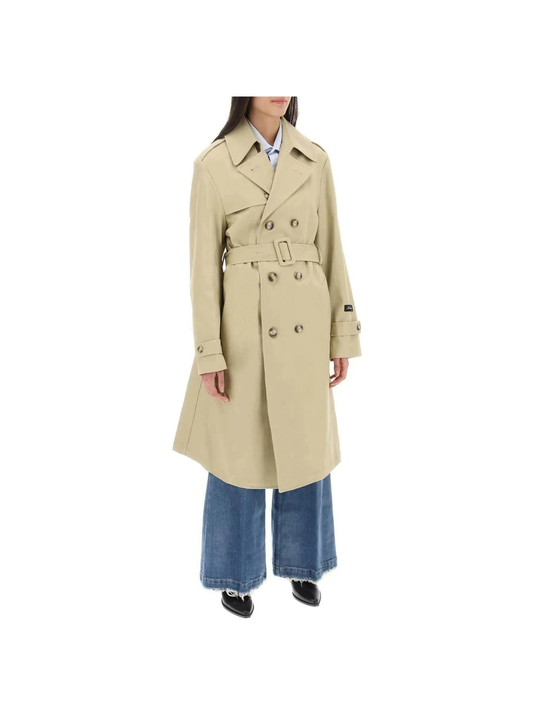 Double-Breasted Trench Coat