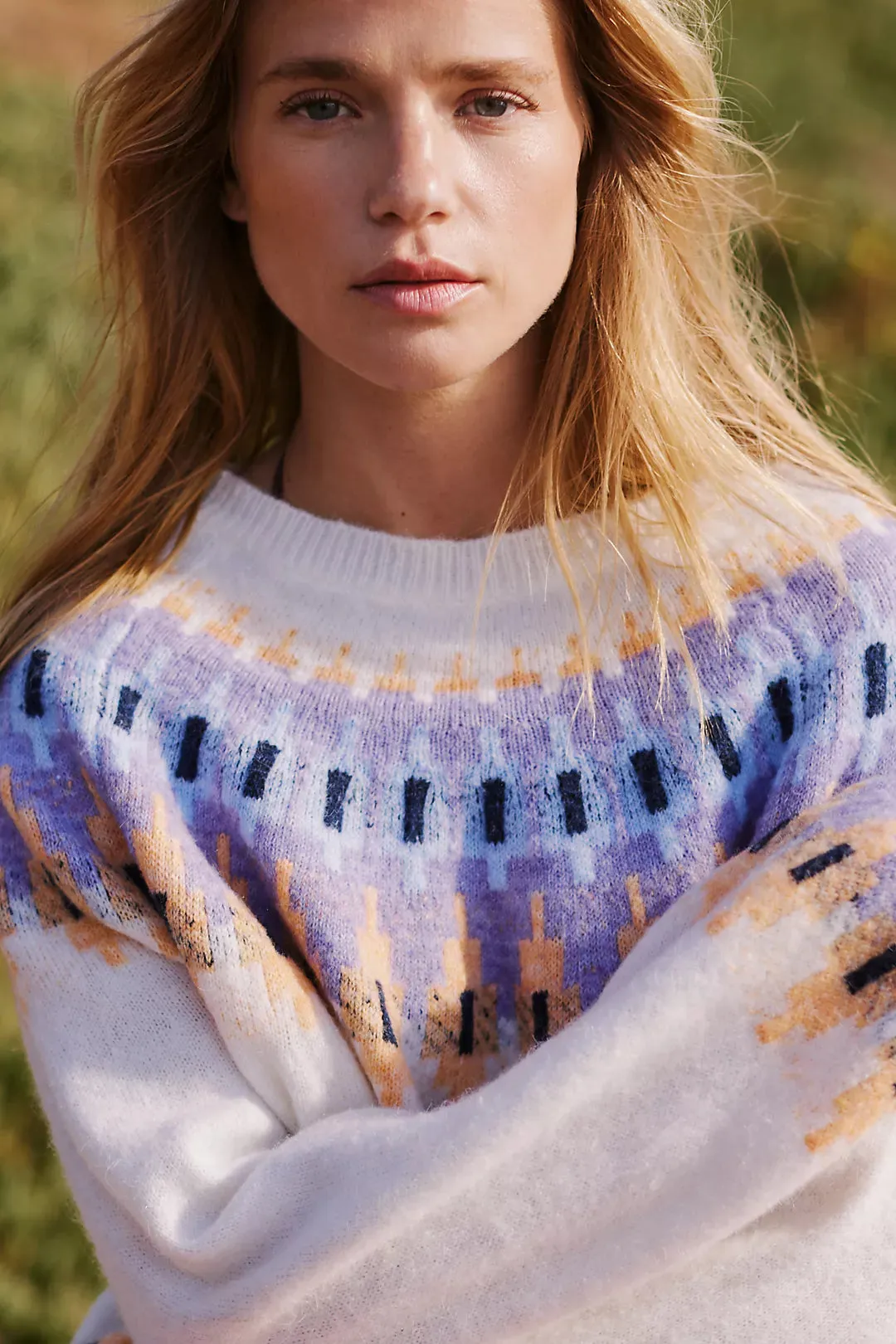 Fairisle Crew Sweater