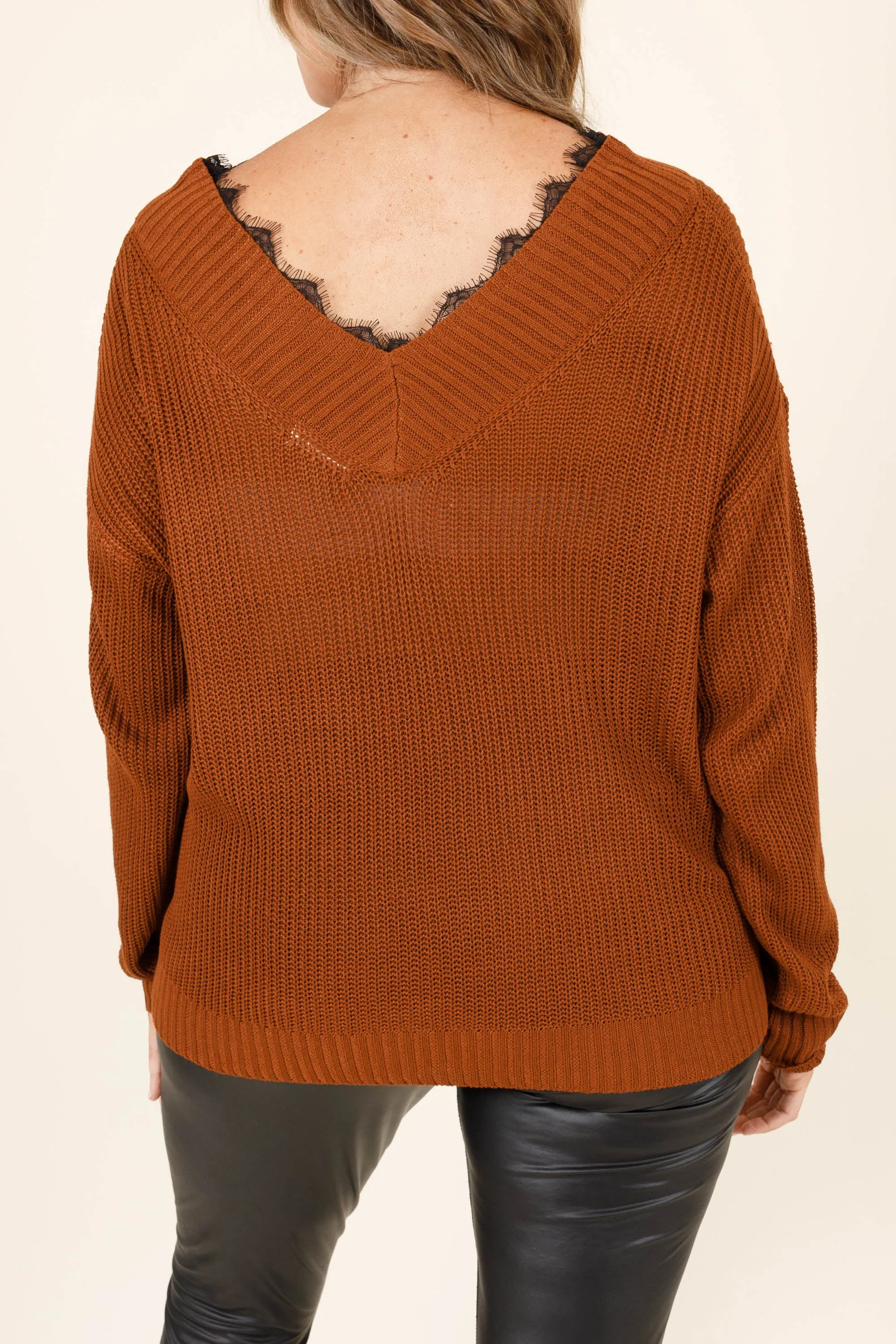 Final Goodbye Sweater, Chestnut