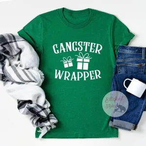 Gangster Wrapper Christmas Shirts