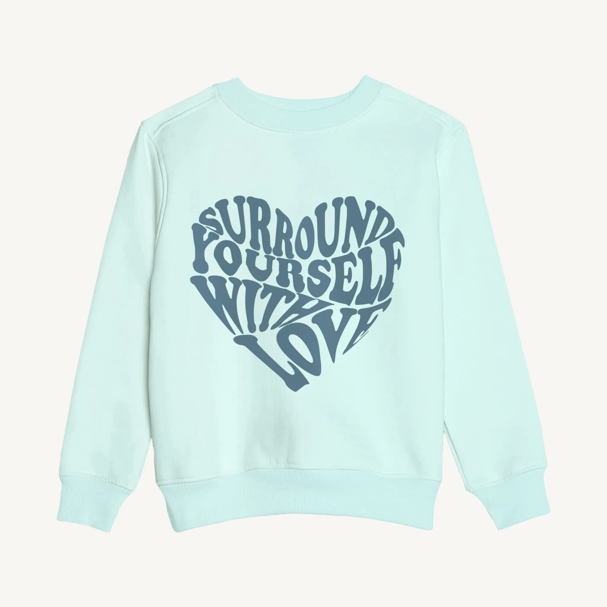 Girls Love Print Sweatshirt