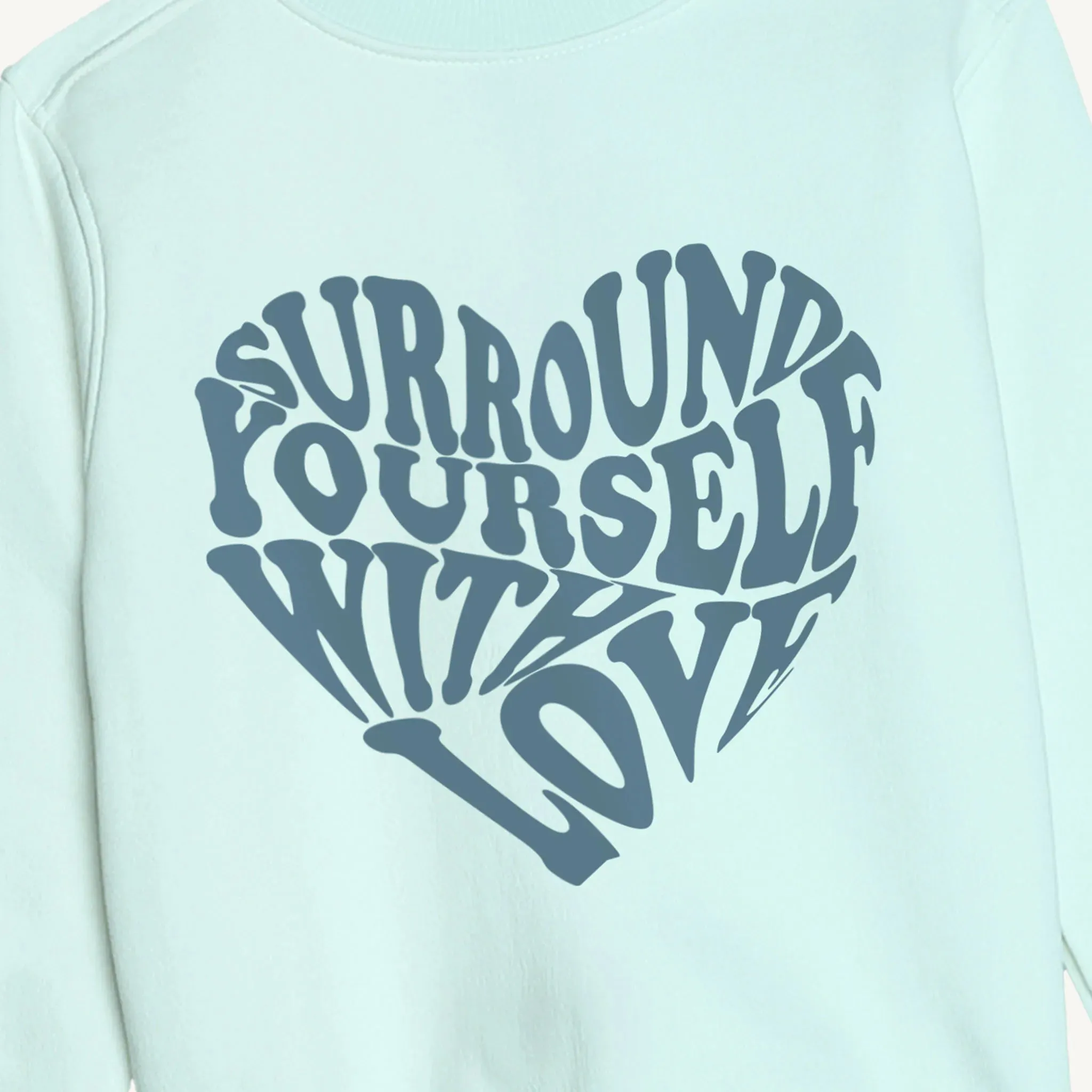 Girls Love Print Sweatshirt