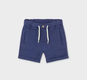 Ink Blue Muslin Shorts