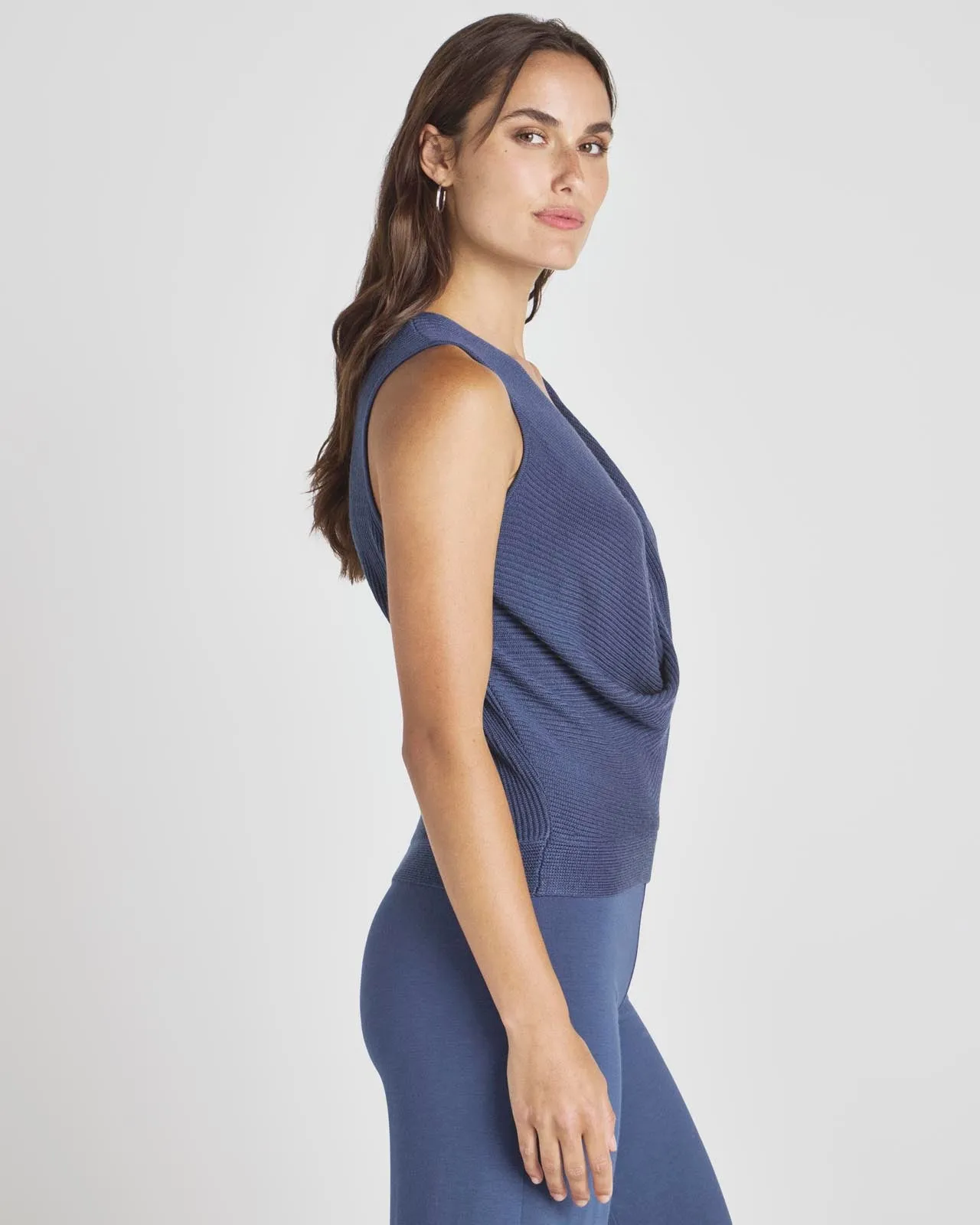 LoopKnit LYR Surplice Sweater Tank