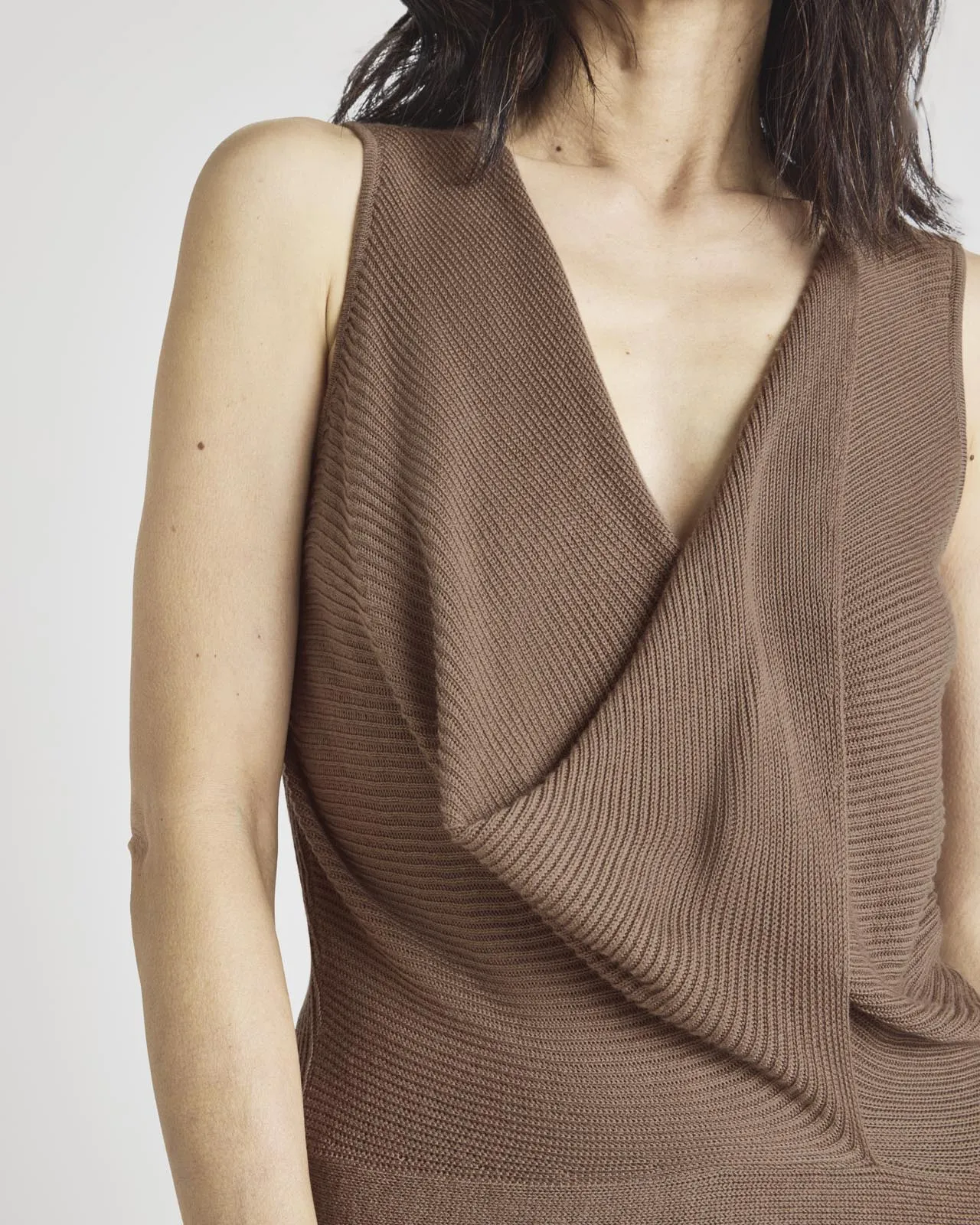 LoopKnit LYR Surplice Sweater Tank