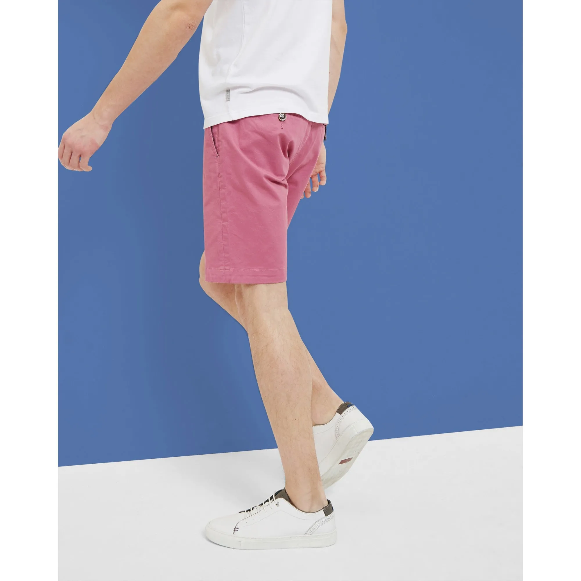 Men Mms-Shesho-Ts7M-Chino Shorts - Pink