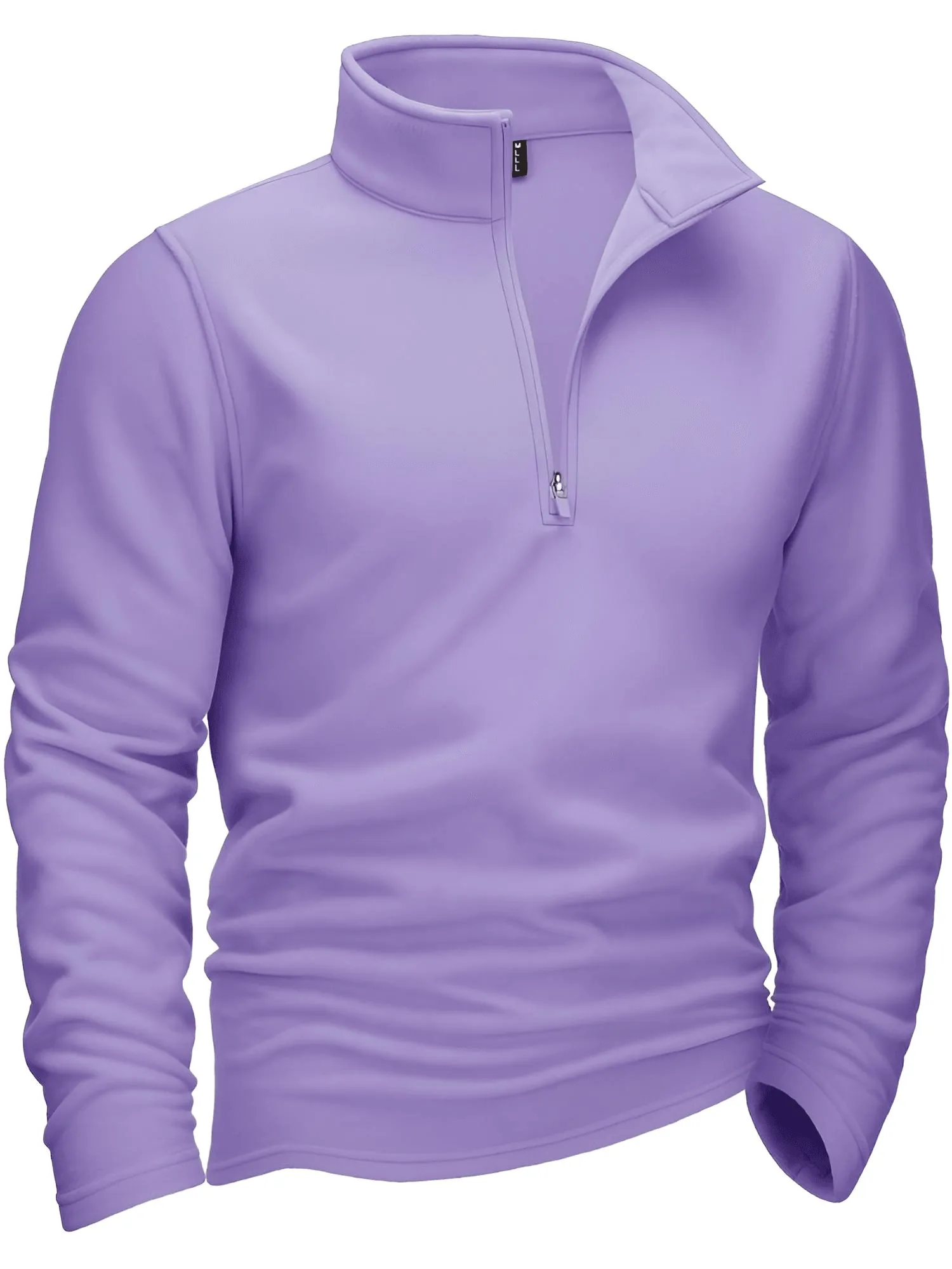 Men's Quarter Zip Pullovers Fleece Sweatshirts - In 16 Colors!