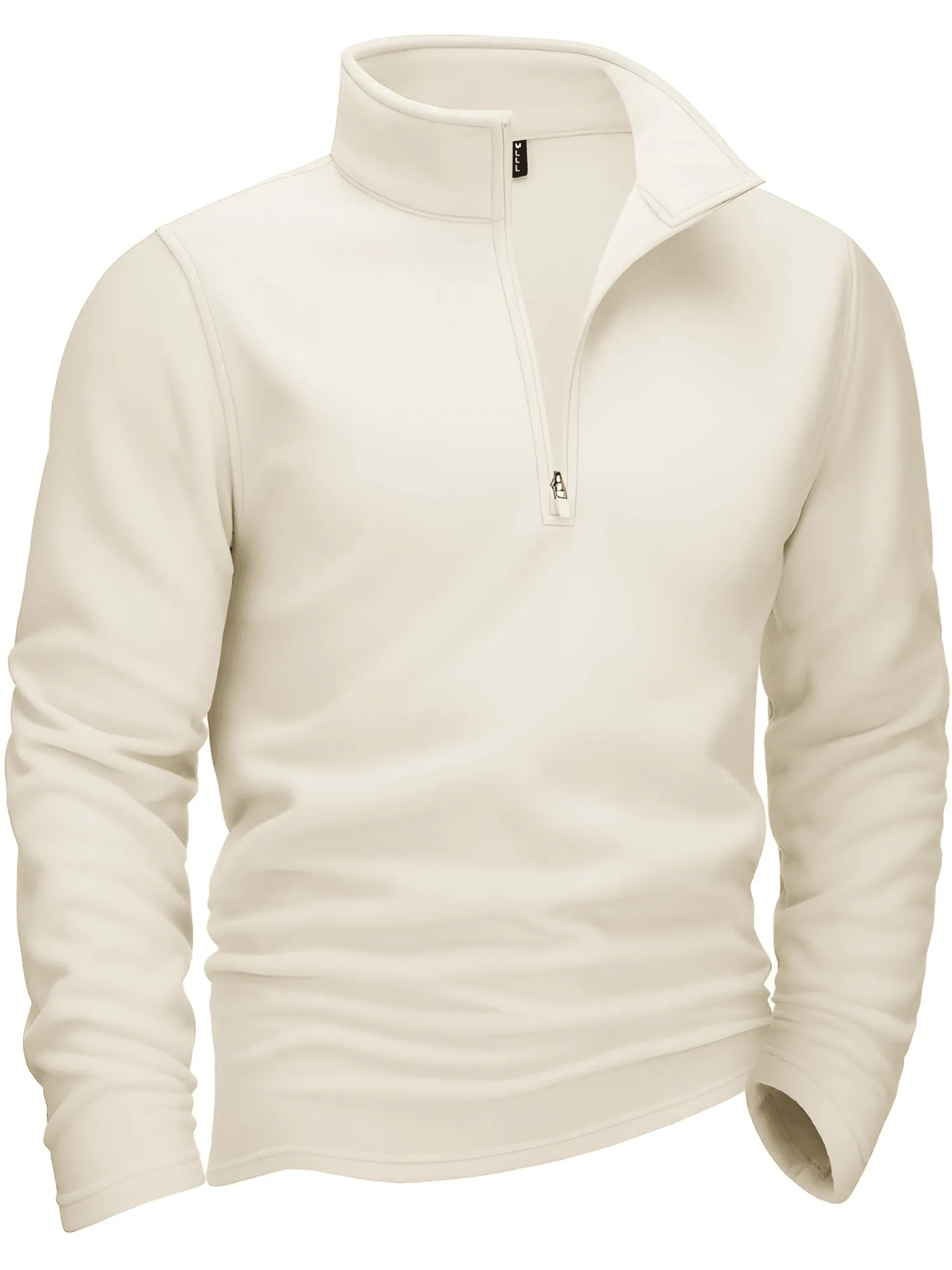 Men's Quarter Zip Pullovers Fleece Sweatshirts - In 16 Colors!