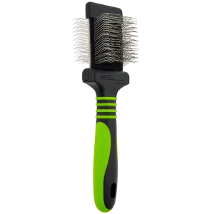 Mini Slicker Brush Green by Dog Fashion Spa