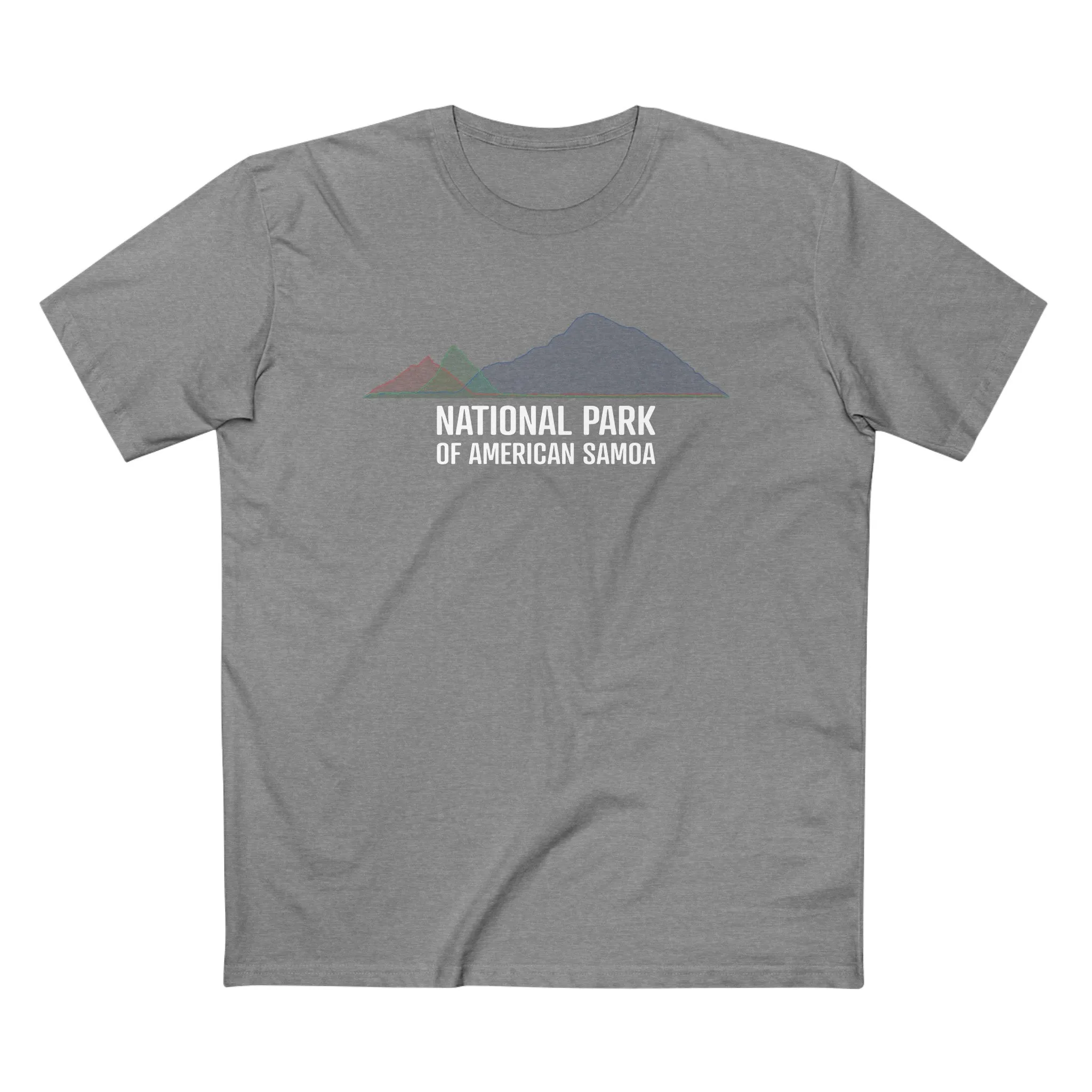 National Park of American Samoa T-Shirt - Histogram Design