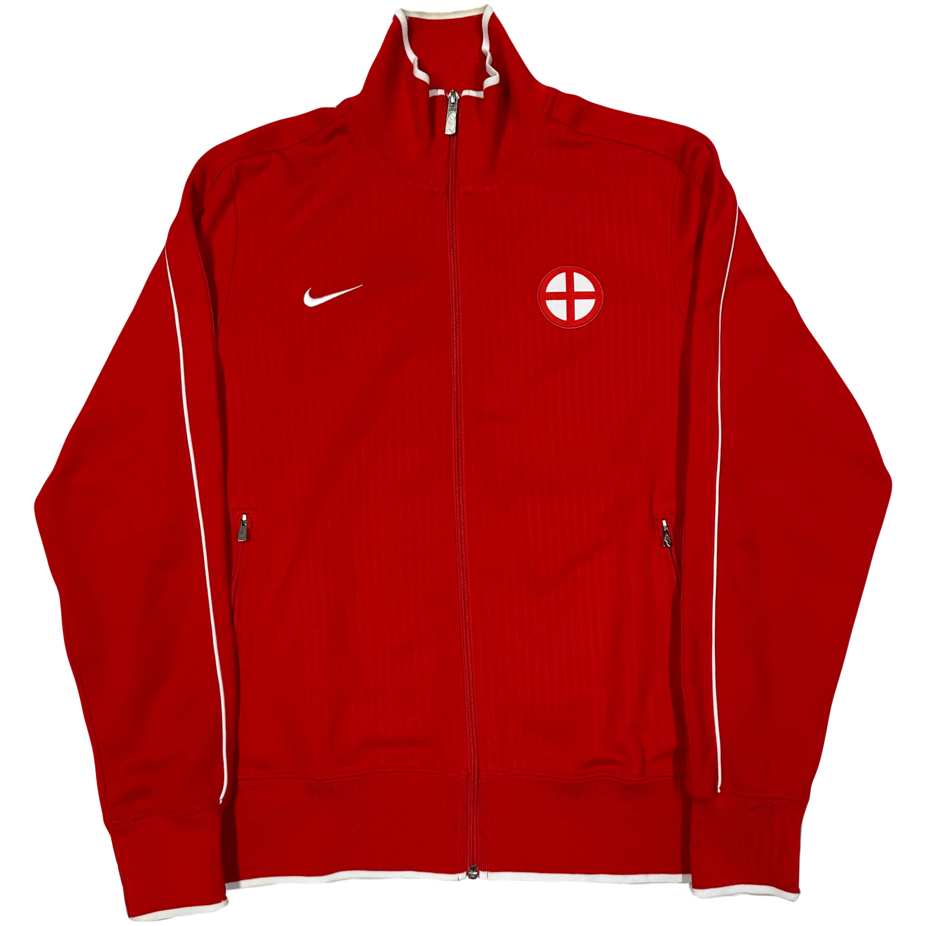 Nike England 2013/14 Track Jacket In Red ( L )