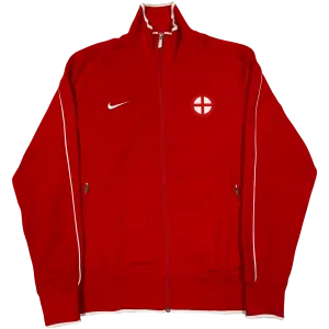 Nike England 2013/14 Track Jacket In Red ( L )