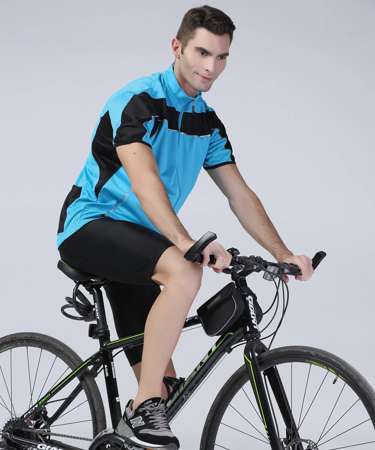 Padded bikewear shorts | Black