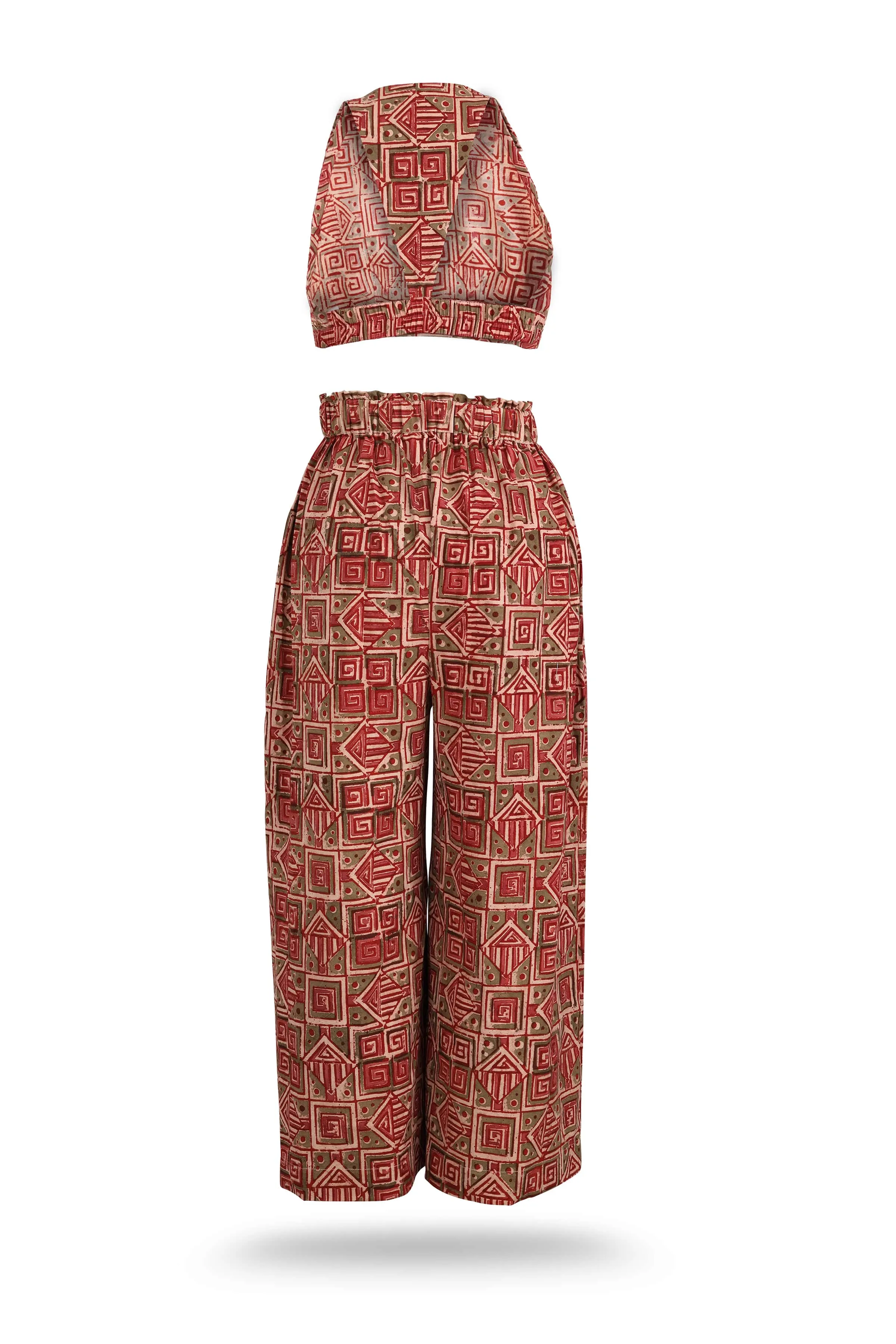 Paperbag Waist Palazzo Pants