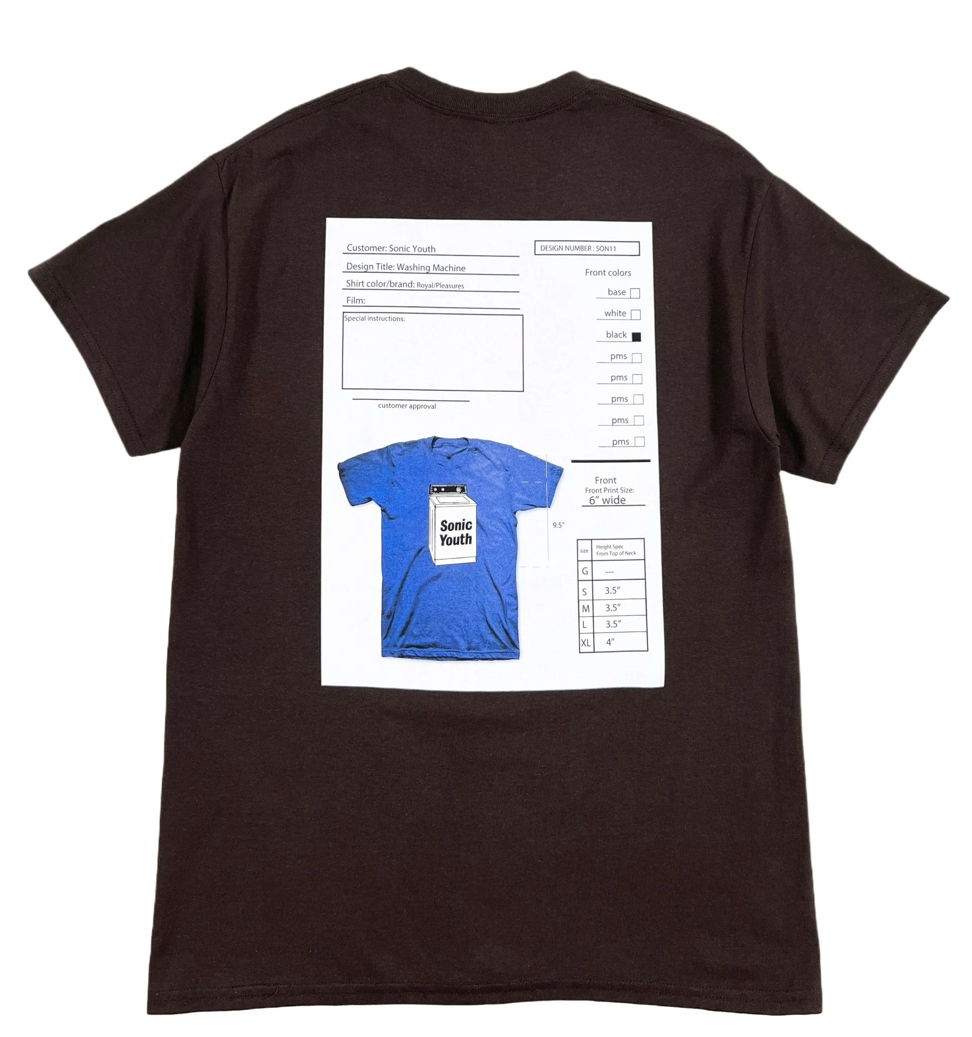 Pleasures Techpack T-Shirt Brown