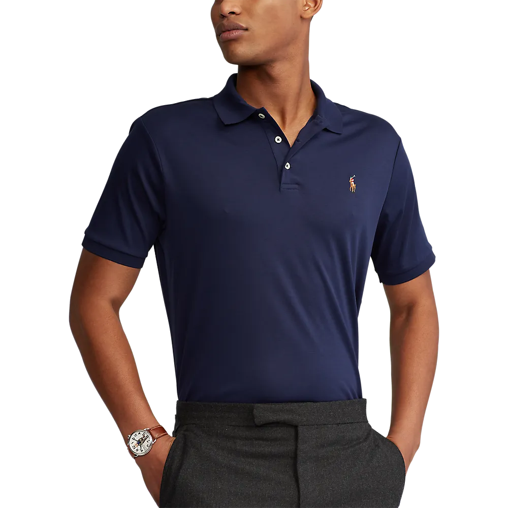 Polo Ralph Lauren Men’s Short Sleeve Soft Touch Polo – Classic Fit – Solid