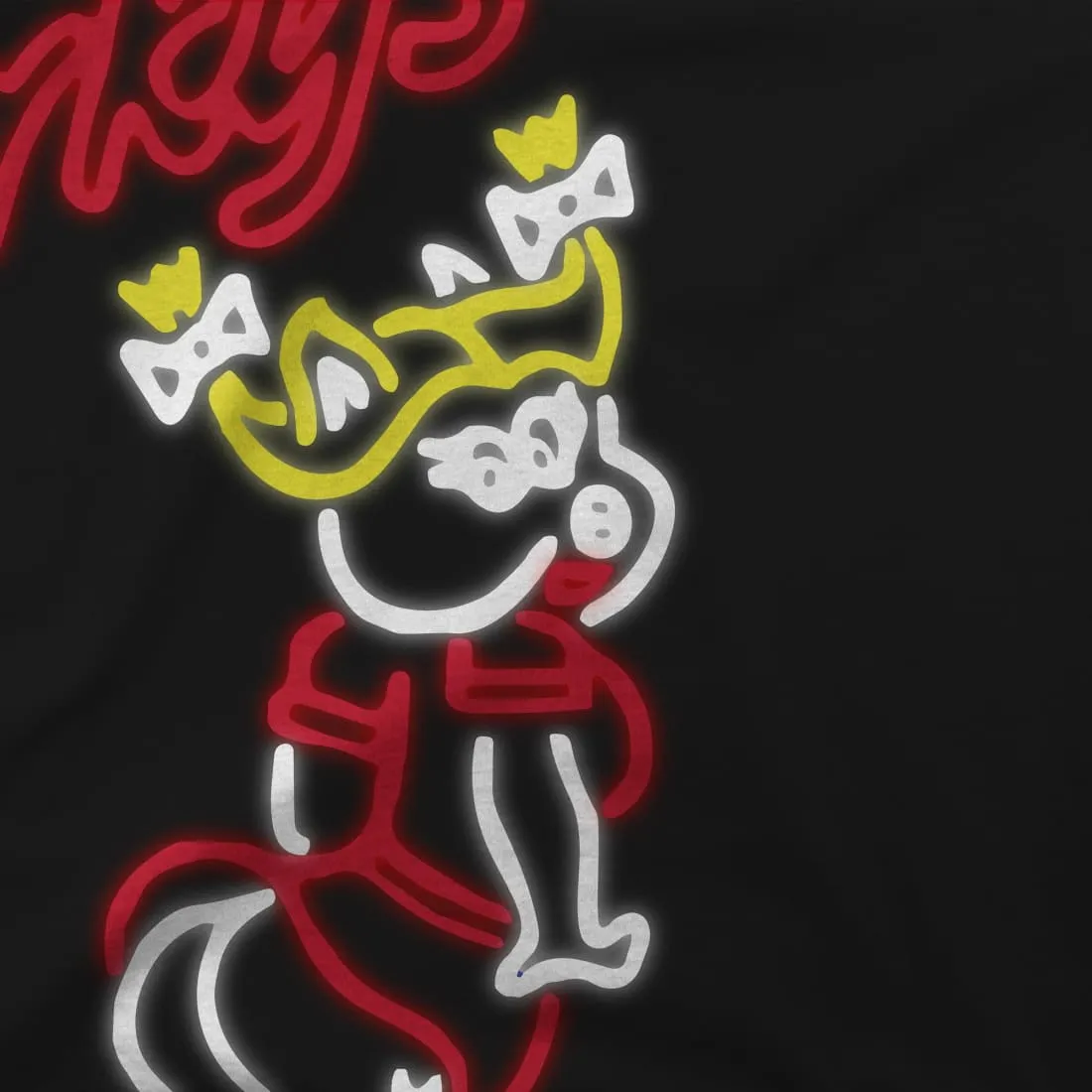 Porky's Strip Club Neon Logo T-Shirt