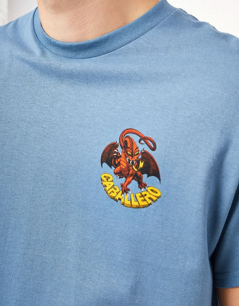 Powell Peralta Cab Classic Dragon II T-Shirt - Indigo Blue