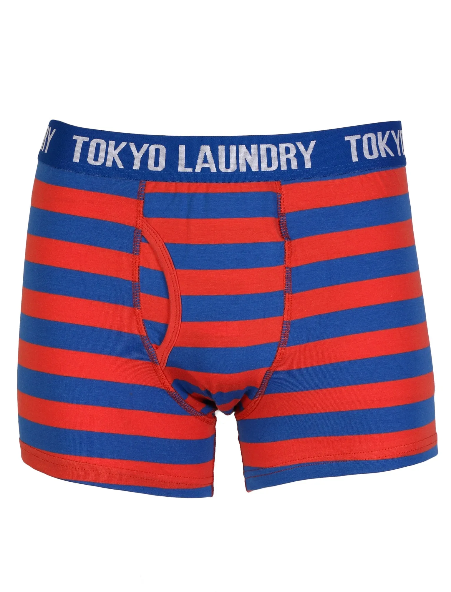 Roman ( 2 Pack) Boxer Shorts Set in Paprika & Ocean - Tokyo Laundry