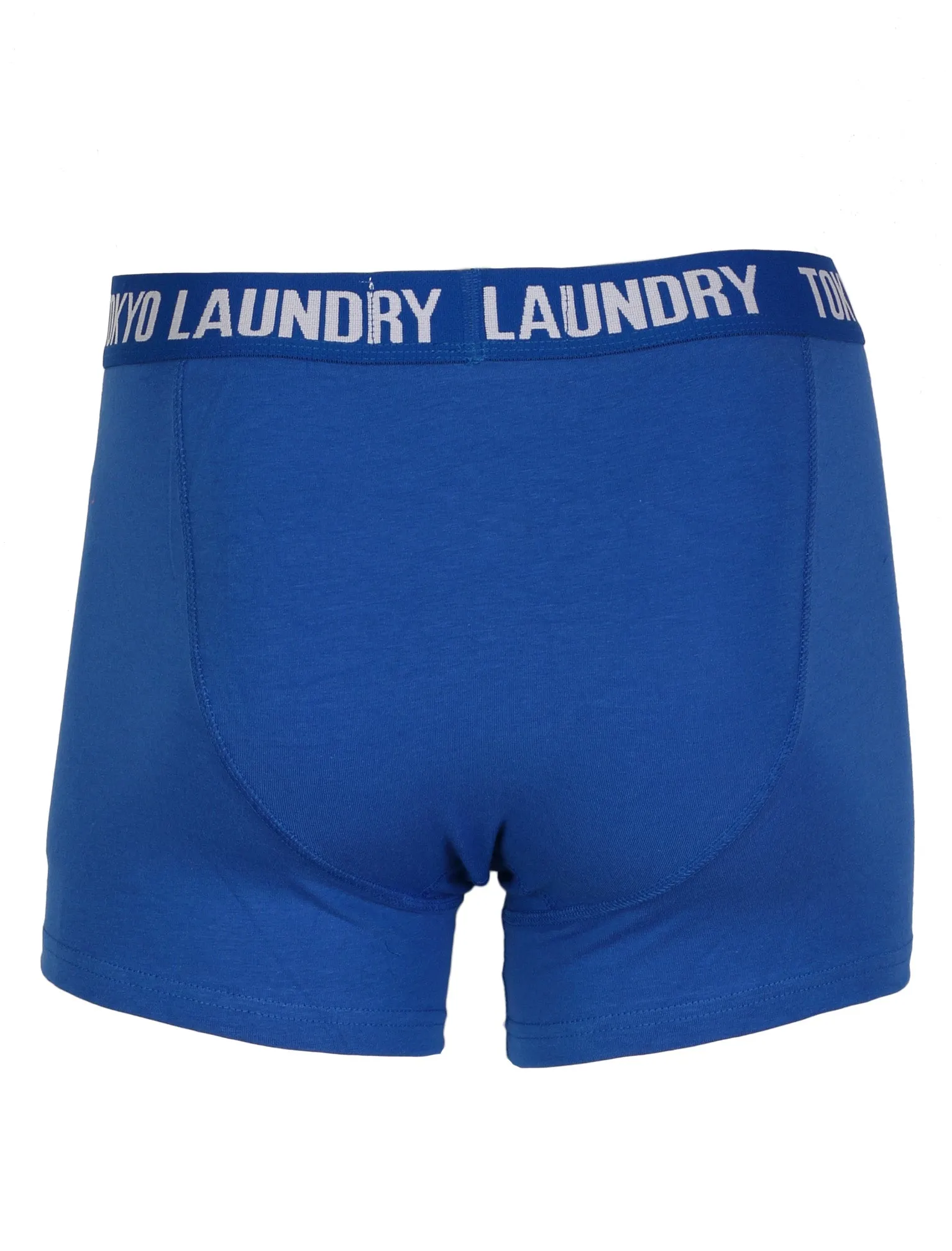 Roman ( 2 Pack) Boxer Shorts Set in Paprika & Ocean - Tokyo Laundry