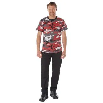 Rothco Camo T-Shirt / Red Camo