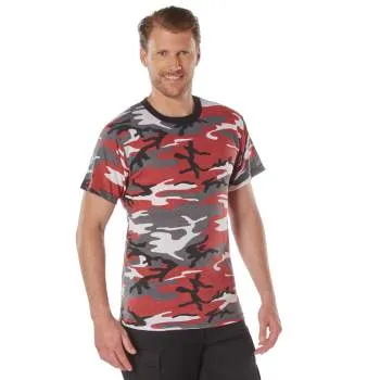 Rothco Camo T-Shirt / Red Camo