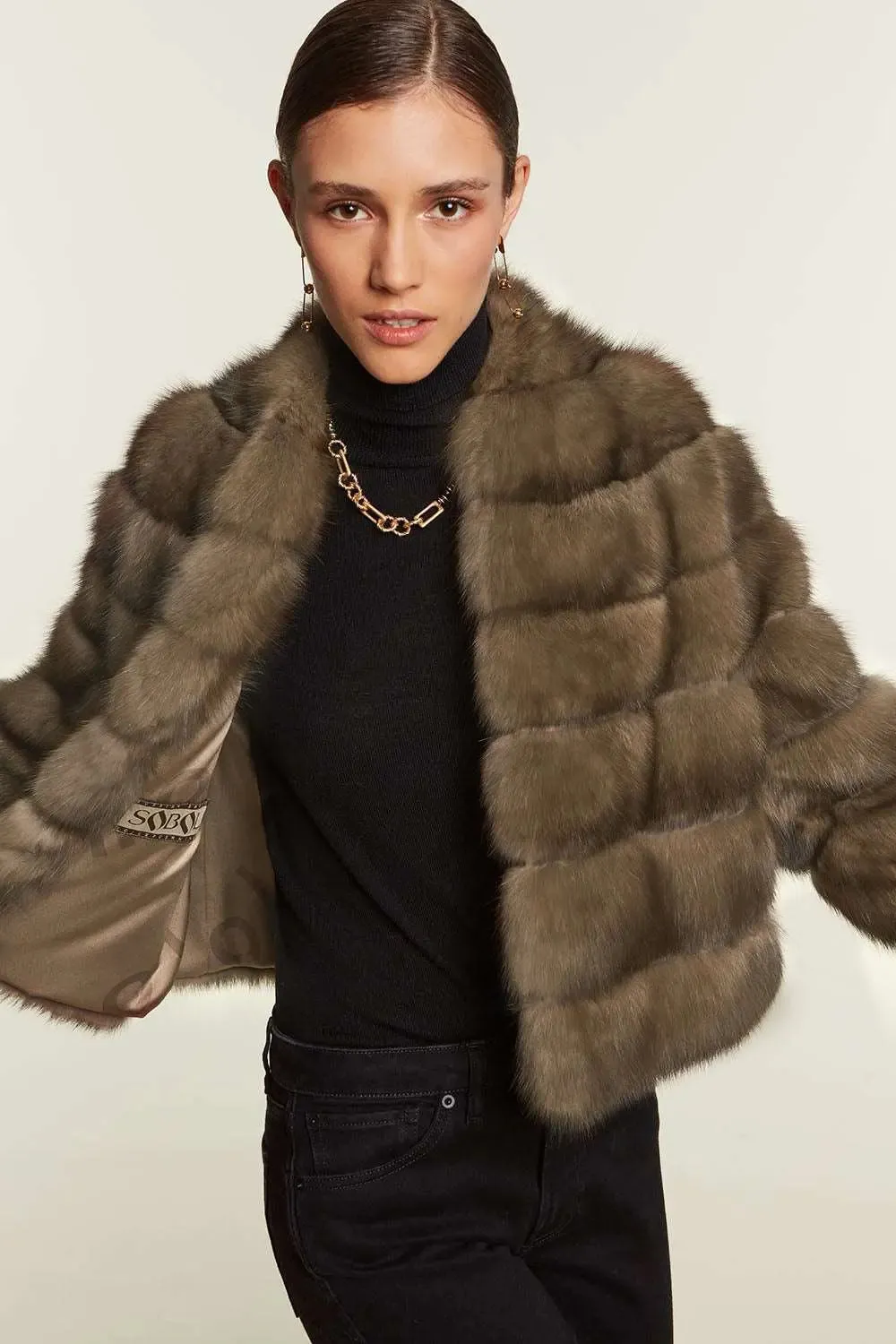 Sable fur jacket