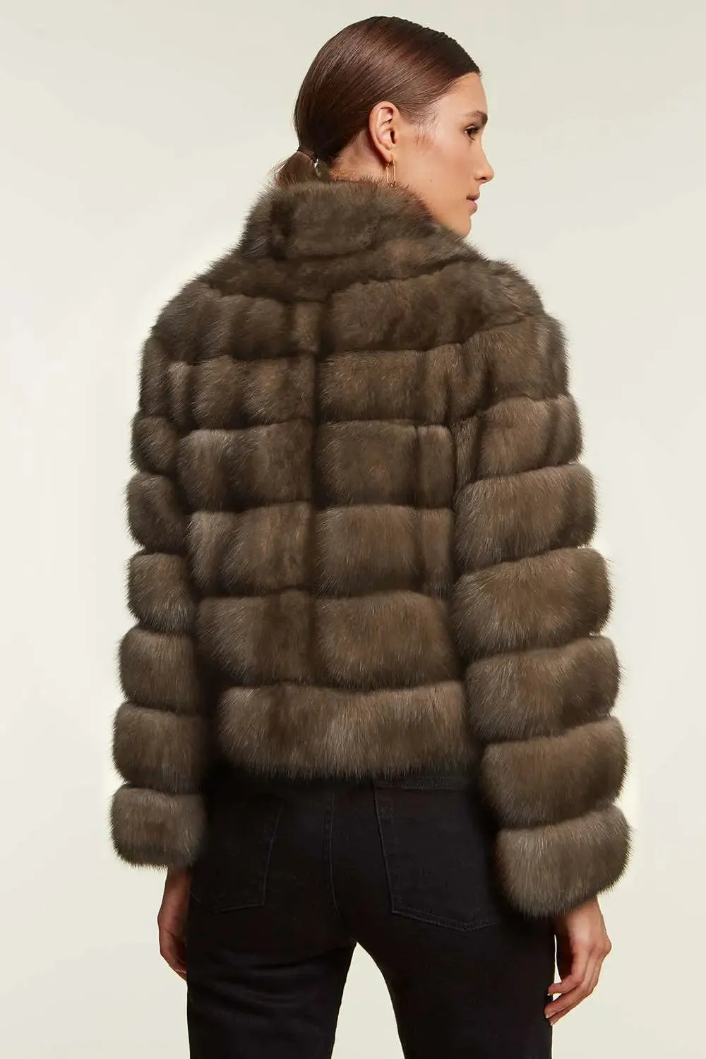 Sable fur jacket