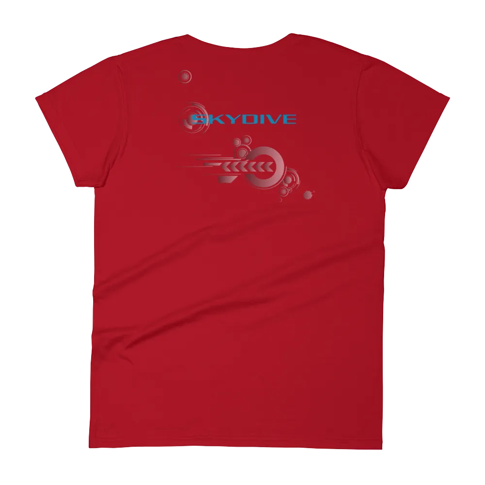 Skydive Competition - Women`s Colored T-Shirts