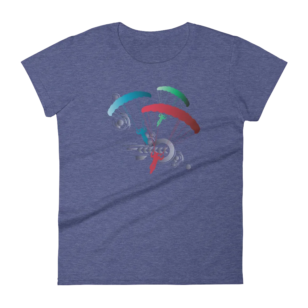 Skydive Competition - Women`s Colored T-Shirts