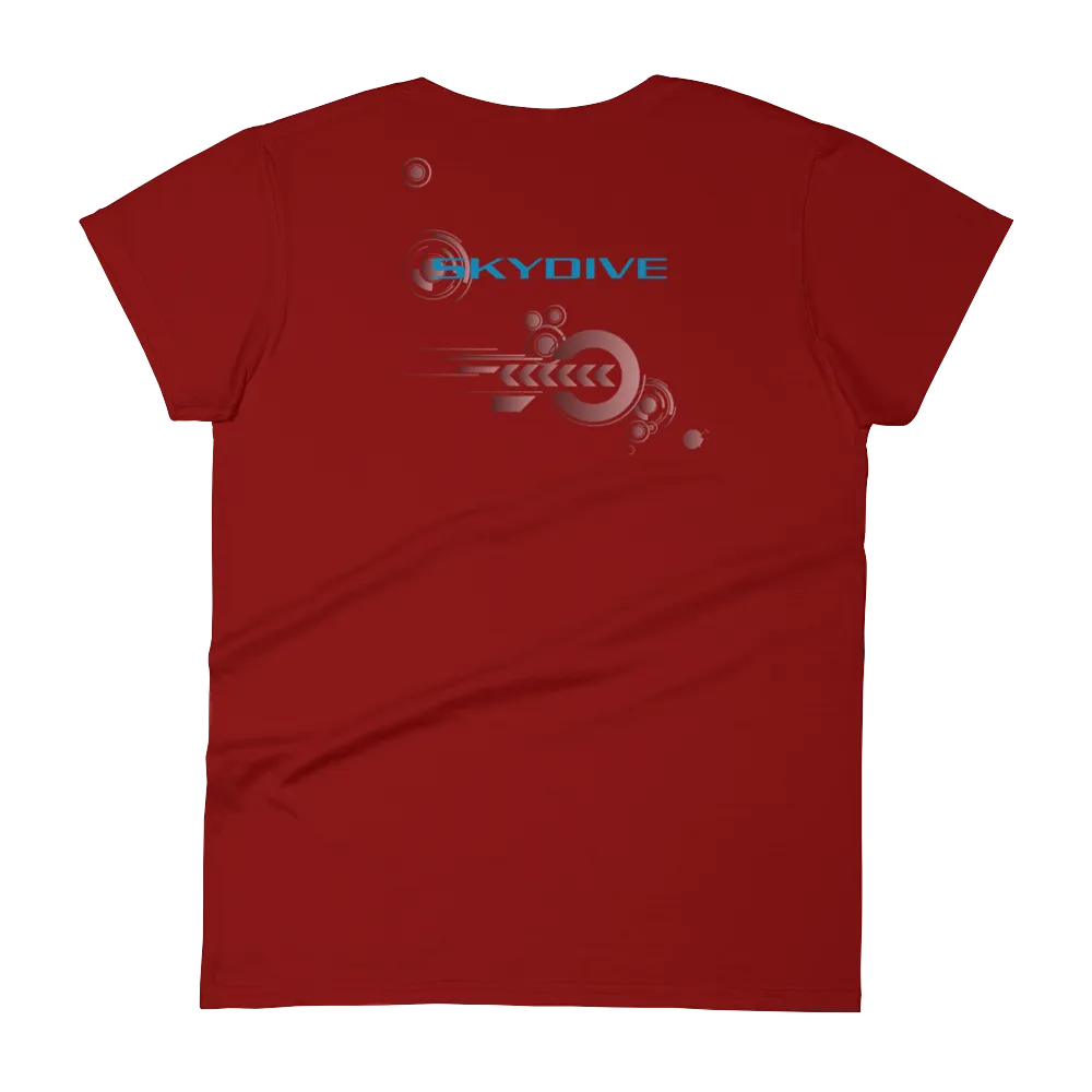 Skydive Competition - Women`s Colored T-Shirts