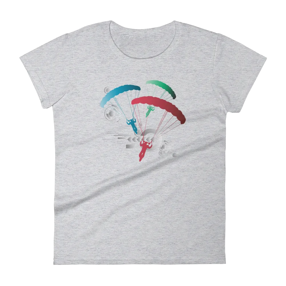 Skydive Competition - Women`s Colored T-Shirts