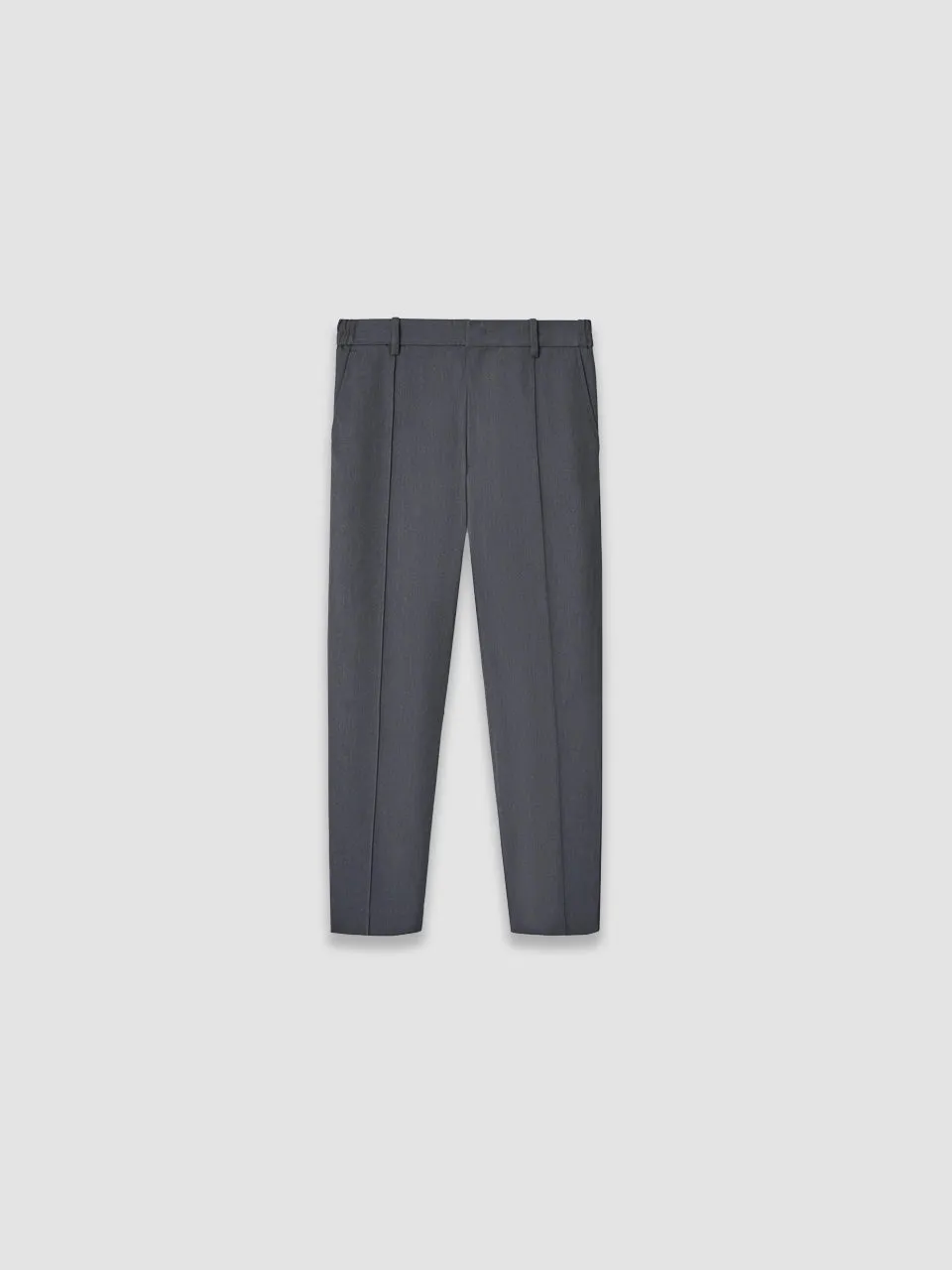 Straight Pants - Grey Melange