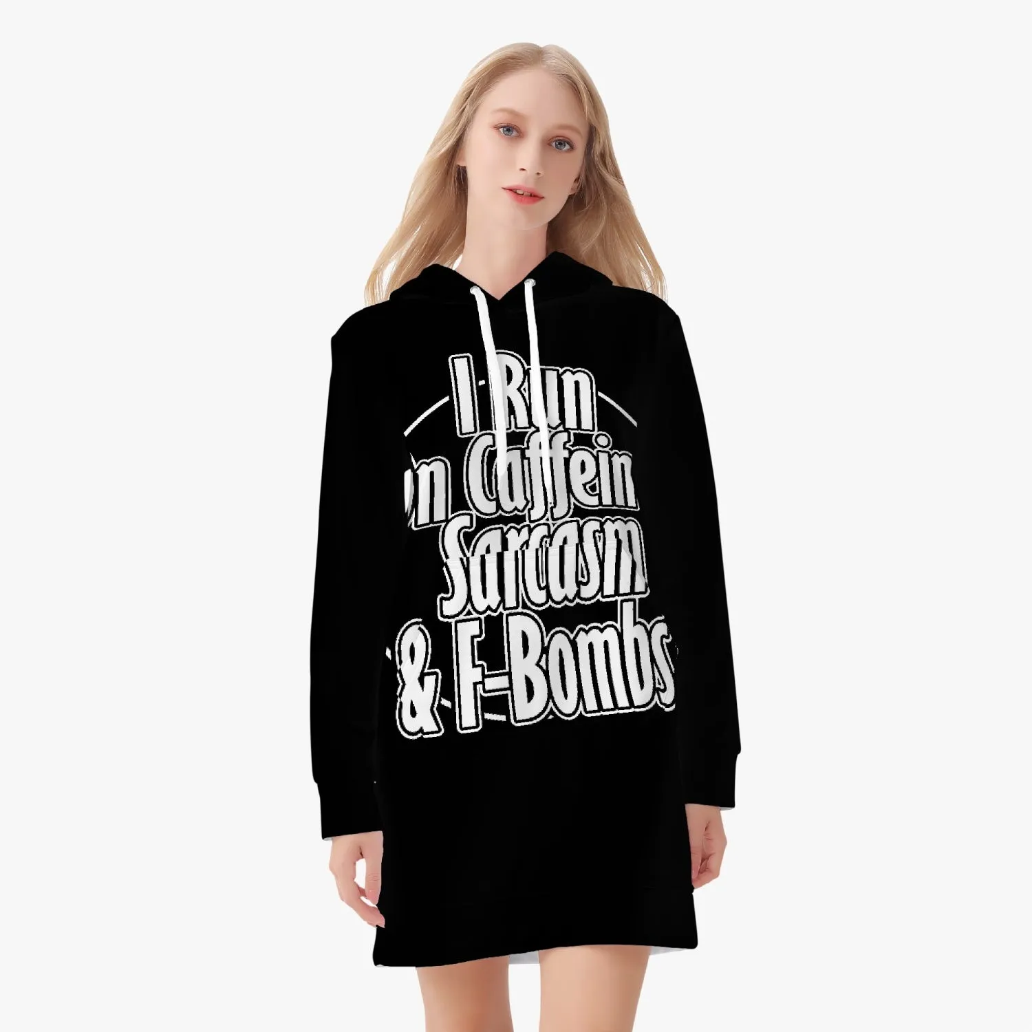 THE F-BOMB Women's Hoodie Dress