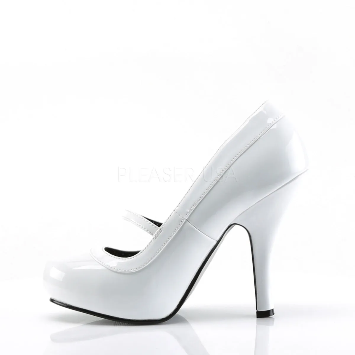 White Mary Jane Heels Cutiepie-02