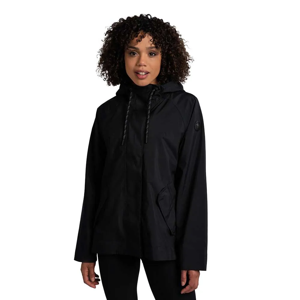 Women's Lachine Oversized Rain Jacket - Black Beauty